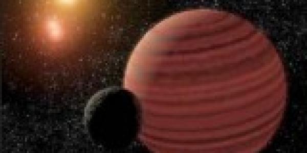 Artist's rendition of a brown dwarf. Credit: Robert Hurt, Caltech. PI. Ronald Redmer.