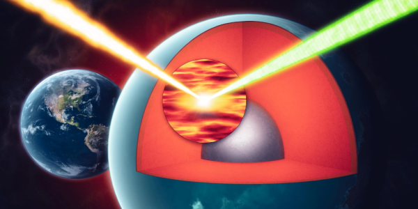 X-rays unlock secrets of Earth's core-mantle boundary and super-Earth magma oceans
