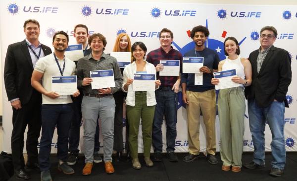 Poster prize winners at IFE-STAR